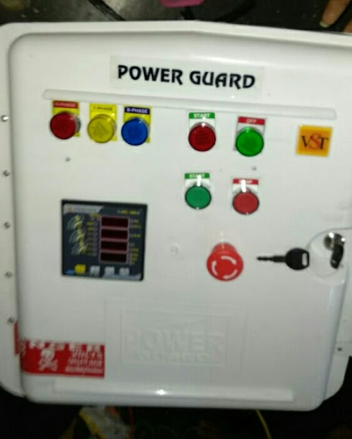 Om electrical panel and motor starter