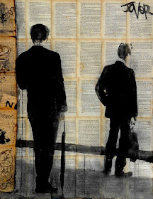 27-The-Wait-Loui-Jover-Drawings-on-Book-Pages-www-designstack-co