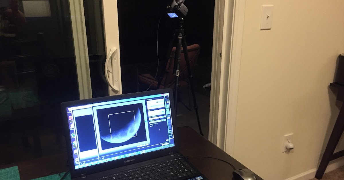 Canon T5i Control with Computer via USB Setup and Moon Photo [Stellar