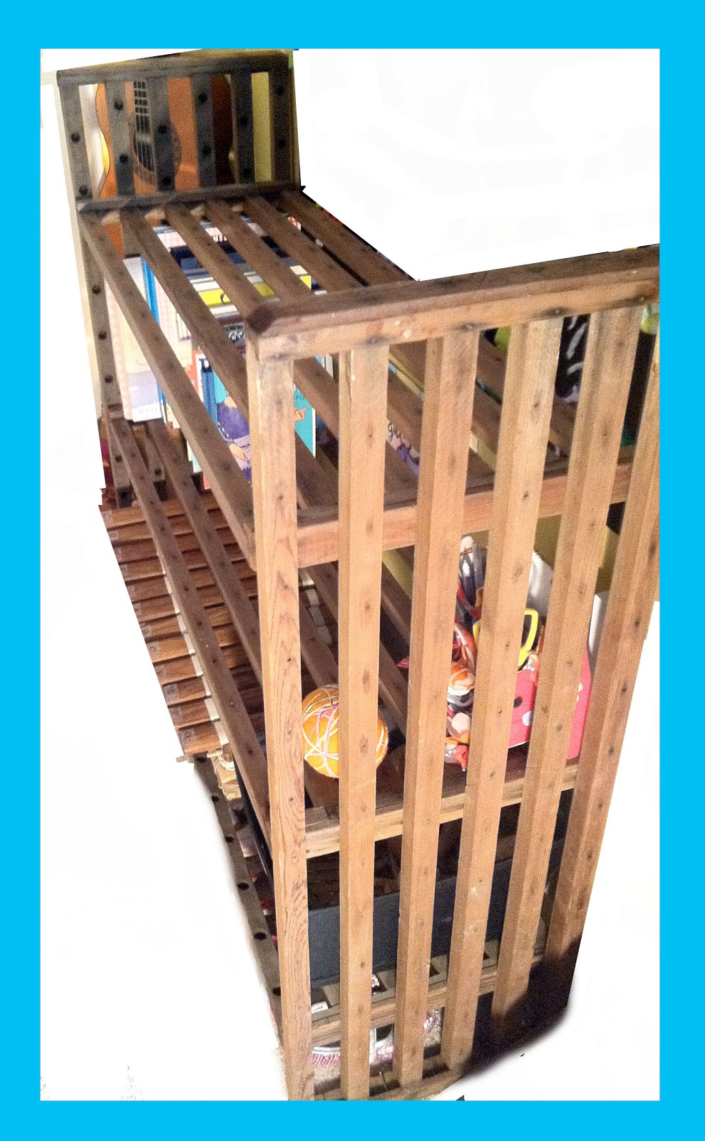 Oulalie Recycled shelf unit