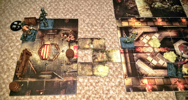 A report from Dungeon Saga, Dwarf King's Quest - Mission 6: Turned Around using Solo Play rules.