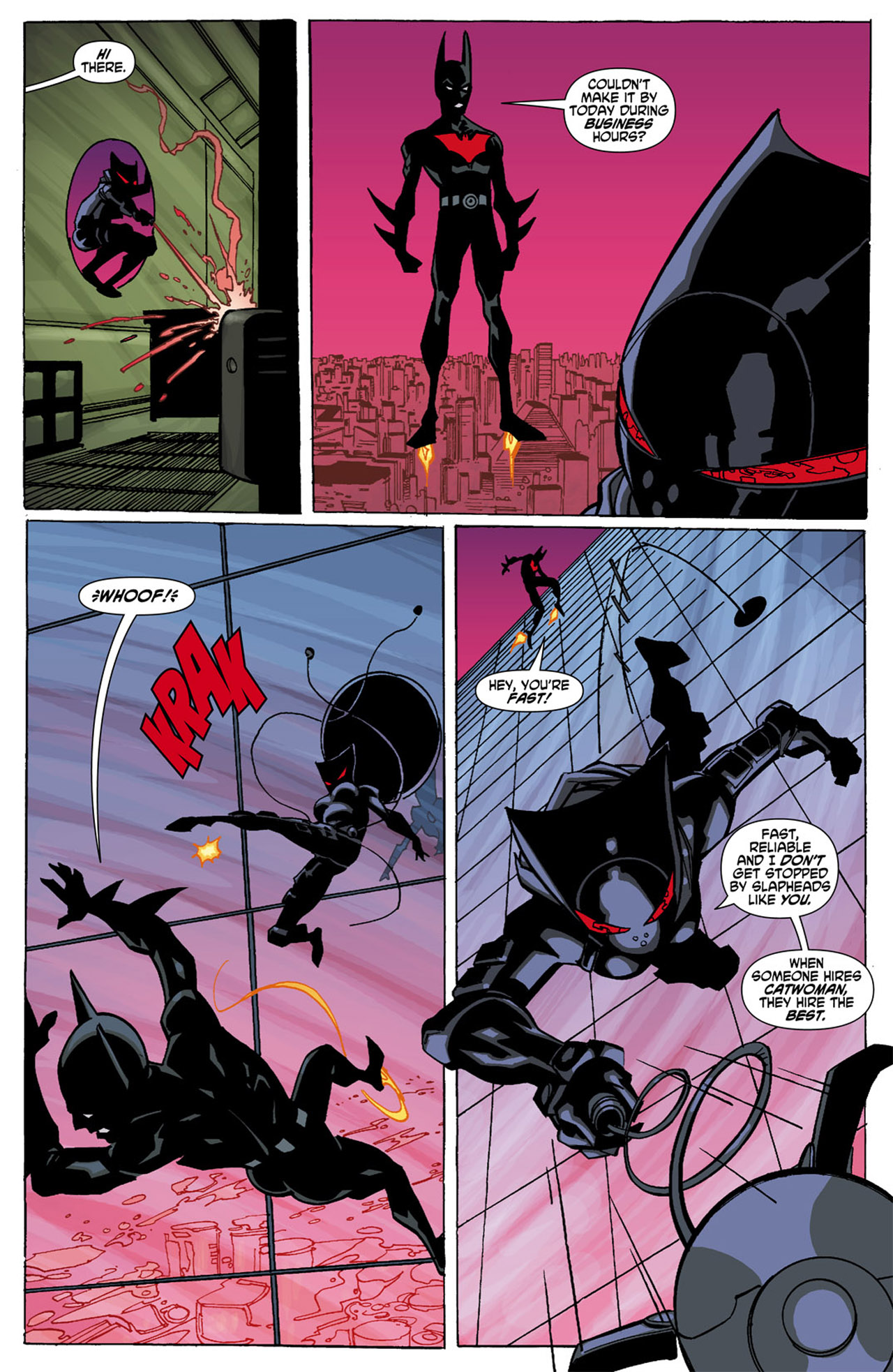 Read online Batman Beyond (2010) comic -  Issue #2 - 14