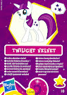 My Little Pony Wave 6 Twilight Velvet Blind Bag Card