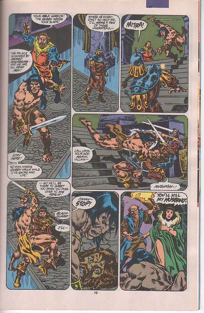 Read online Conan the Barbarian (1970) comic -  Issue #250 - 11