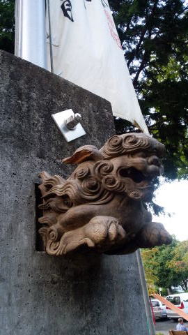 乞田八幡神社 狛犬