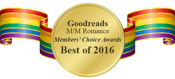 Tharros & Christy receive 4 nominations in the Goodreads M/M Romance Group Members Choice Awards!