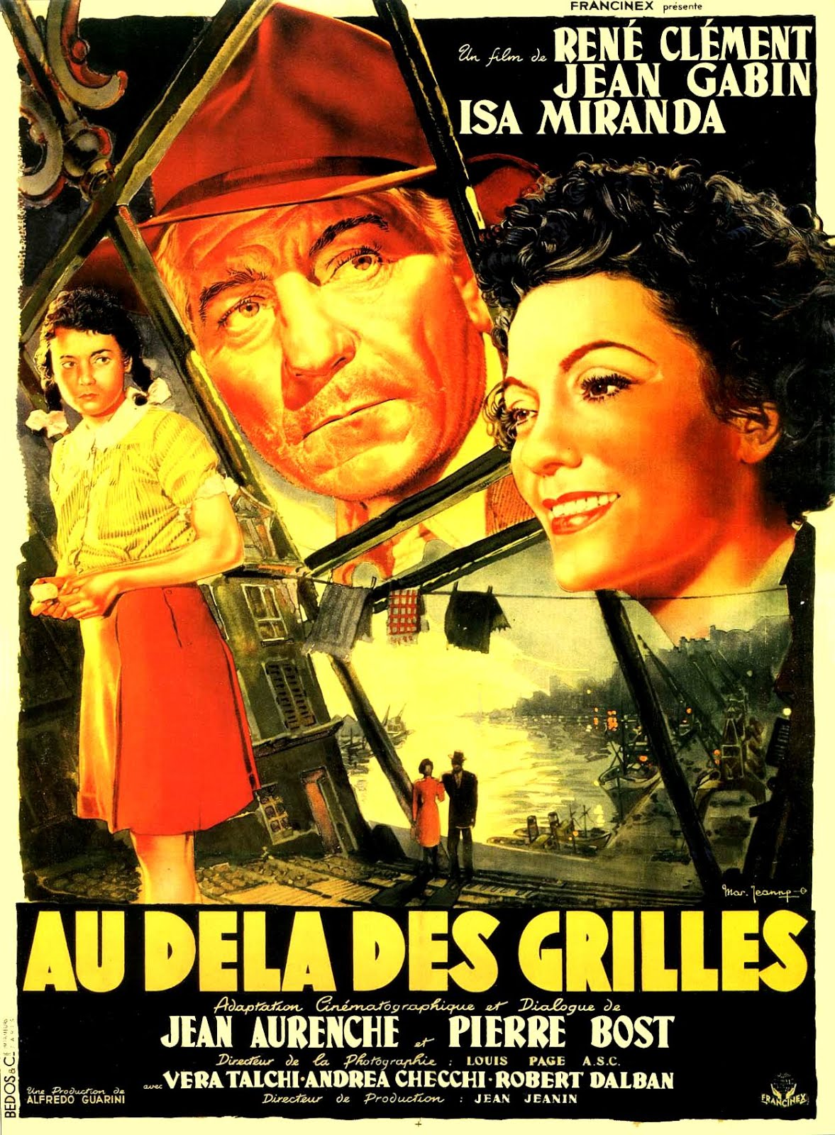 Au-delà des grilles (1948) René Clément - Le mura di Malapaga (25.08.1948 / 1948)