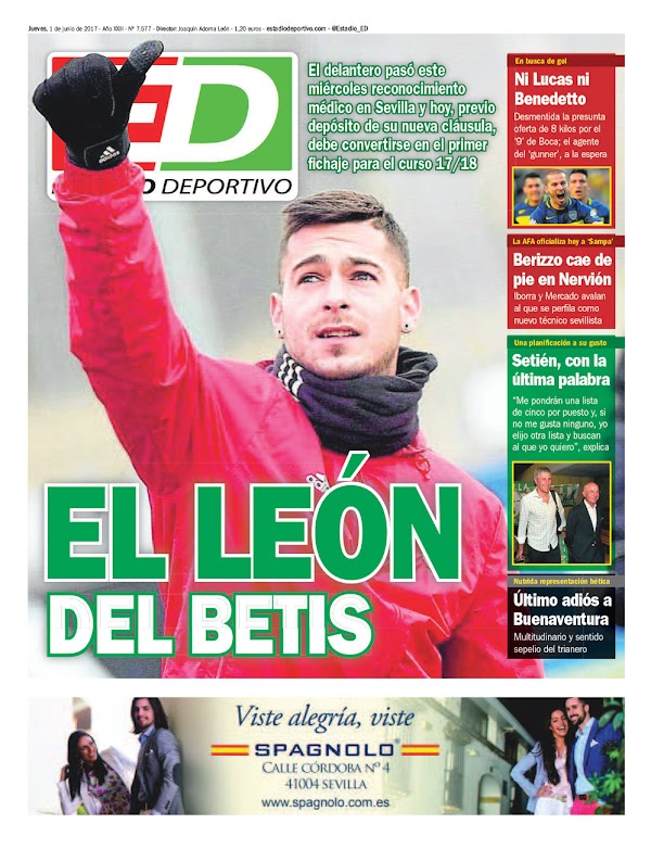 Betis, Estadio Deportivo: "El León del Betis"