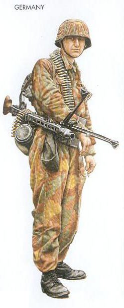 Military Uniforms of World War II: WW 2 German Panzergrenadier SS