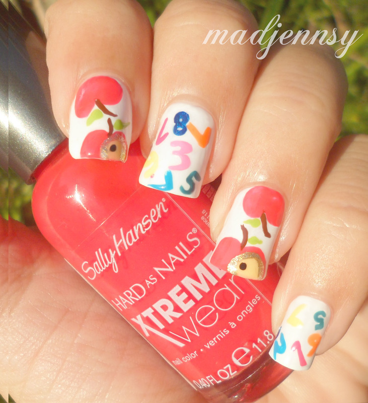 Number nail manicure collection!