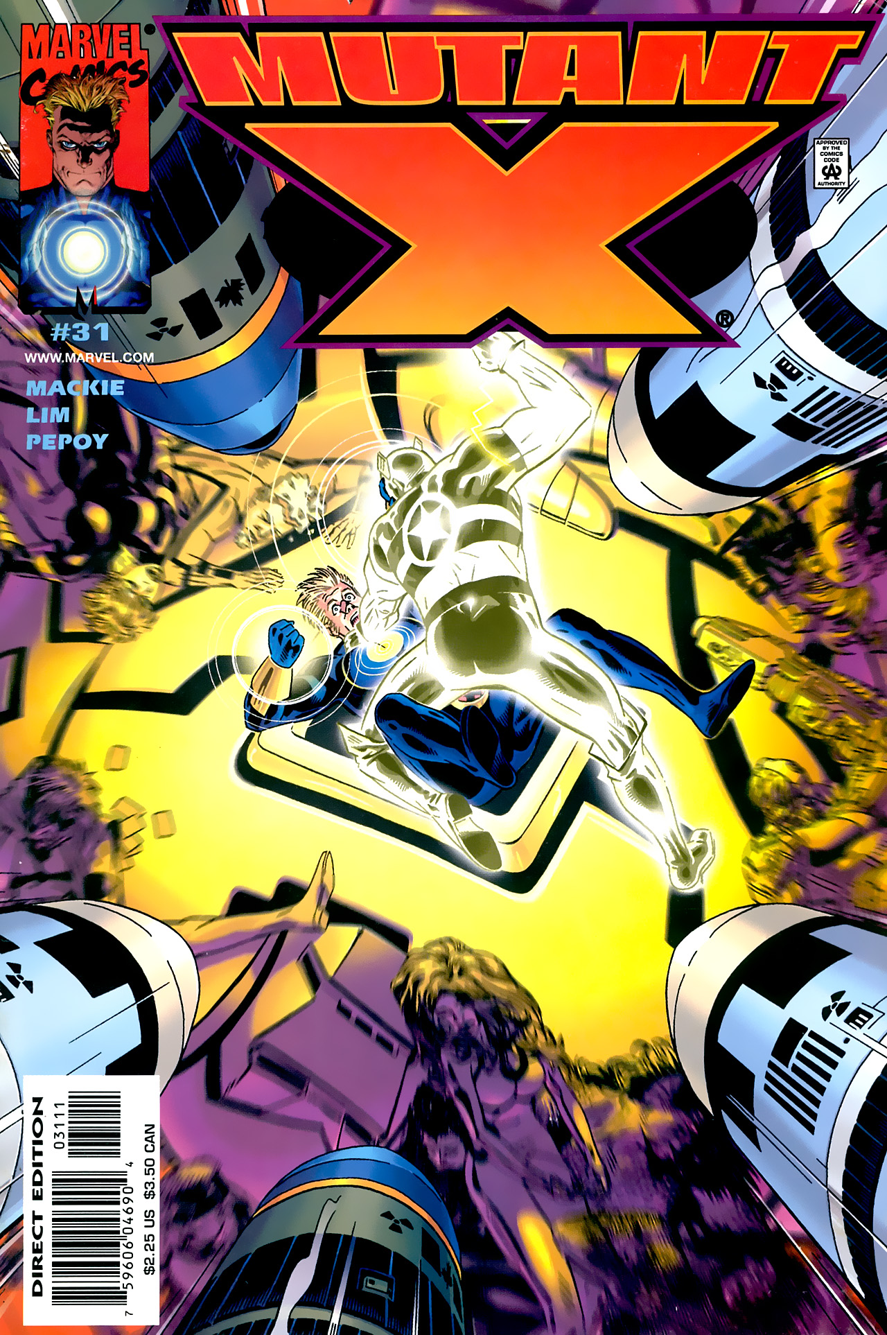 Read online Mutant X comic -  Issue #31 - 1