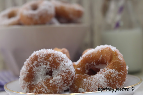 Rosquillas de flan
