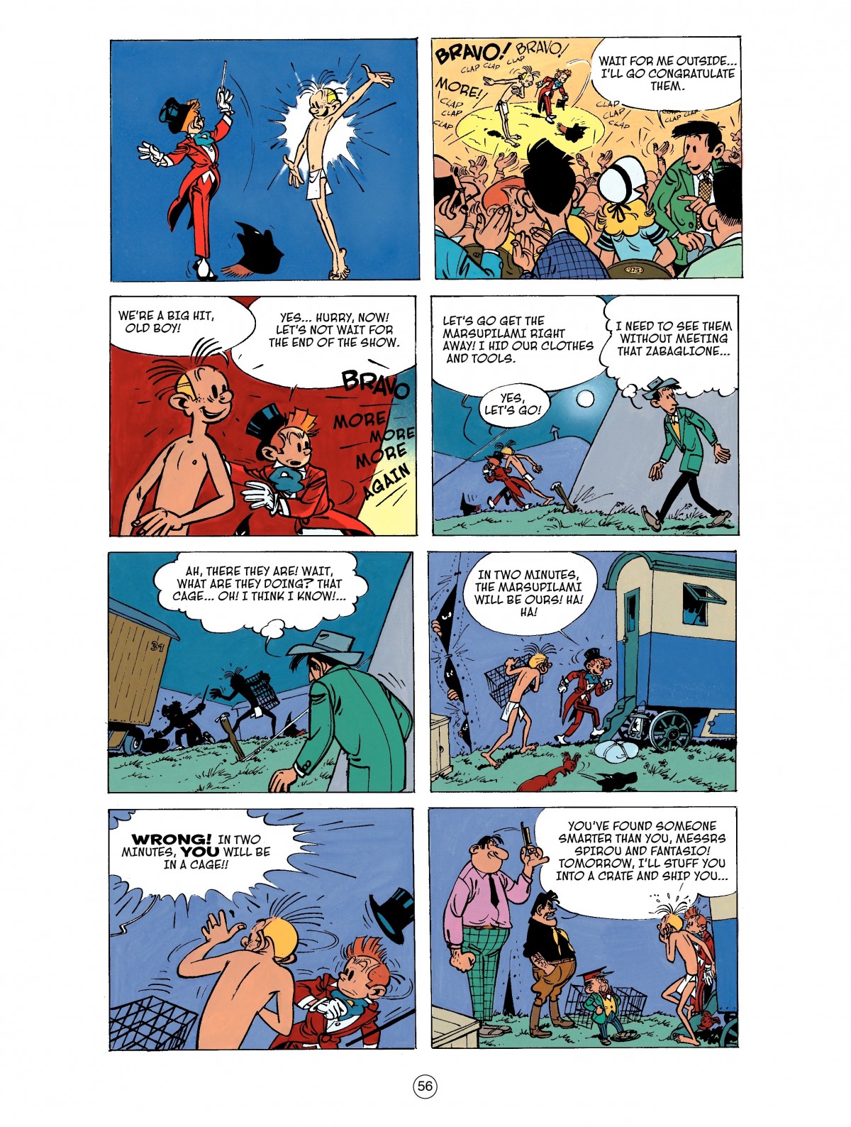 Read online Spirou & Fantasio (2009) comic -  Issue #5 - 56