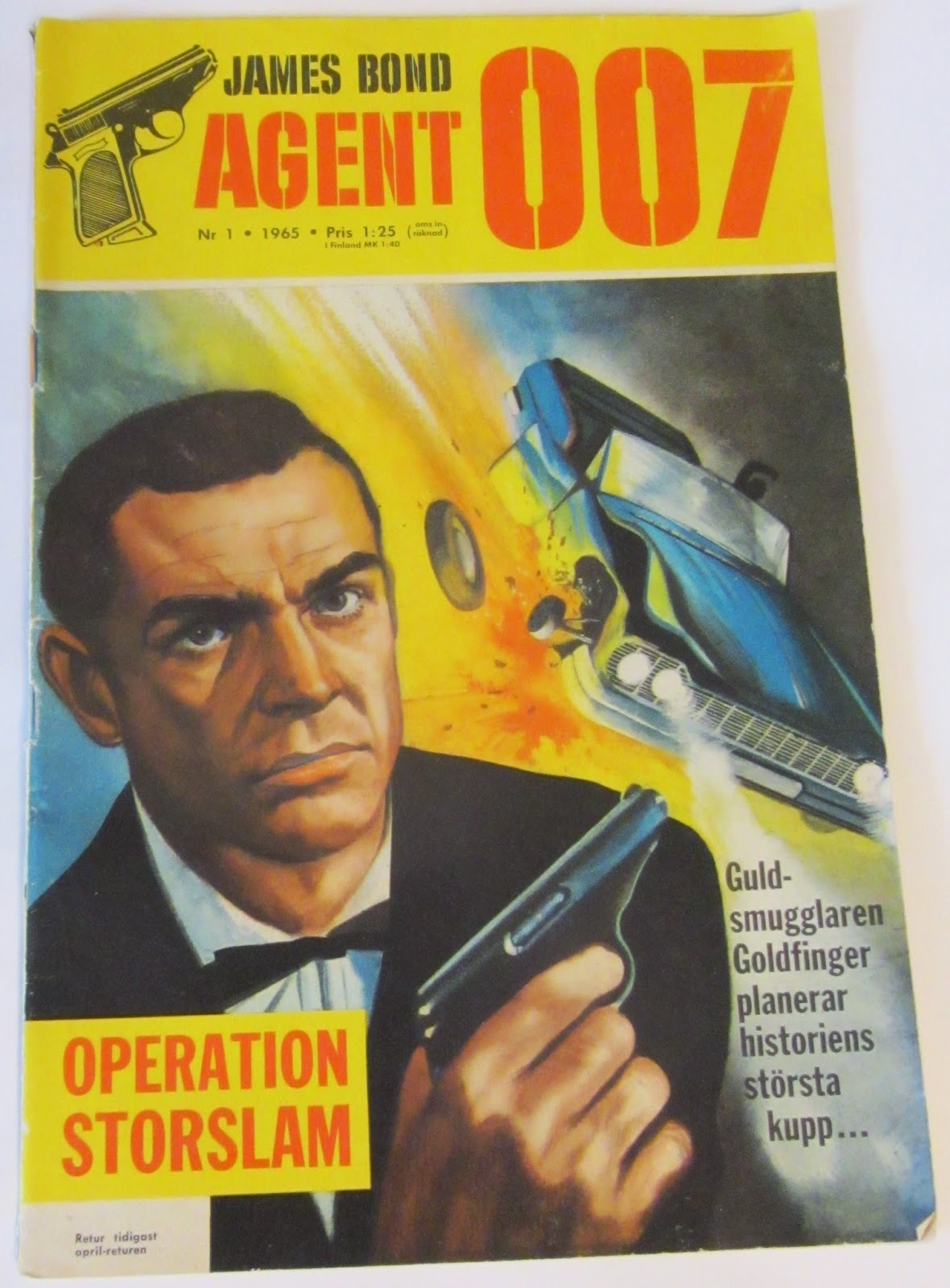 MyBondCollection - For My Eyes Only: Serietidningen - James Bond Agent ...