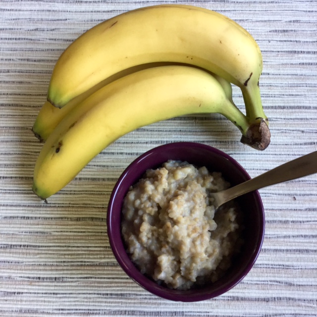 Home Cooked Vegan Baked Banana Steel Cut Oats
