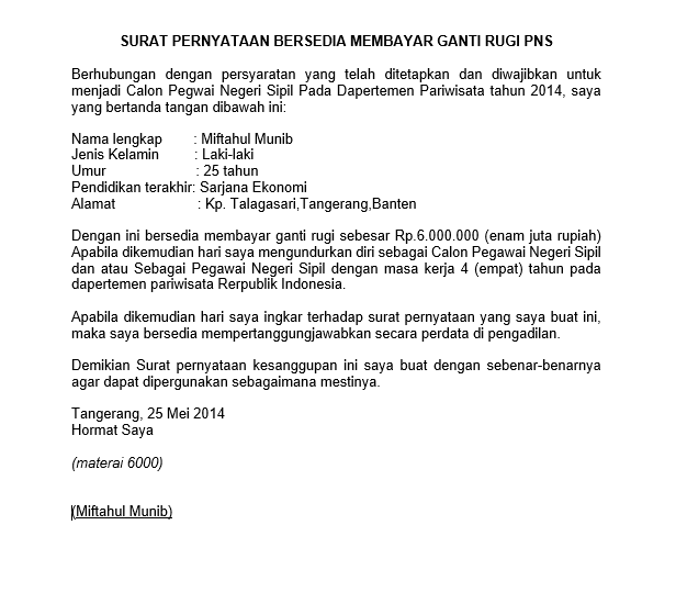 Pelecehan Seksual Contoh Surat Perjanjian Kesepakatan