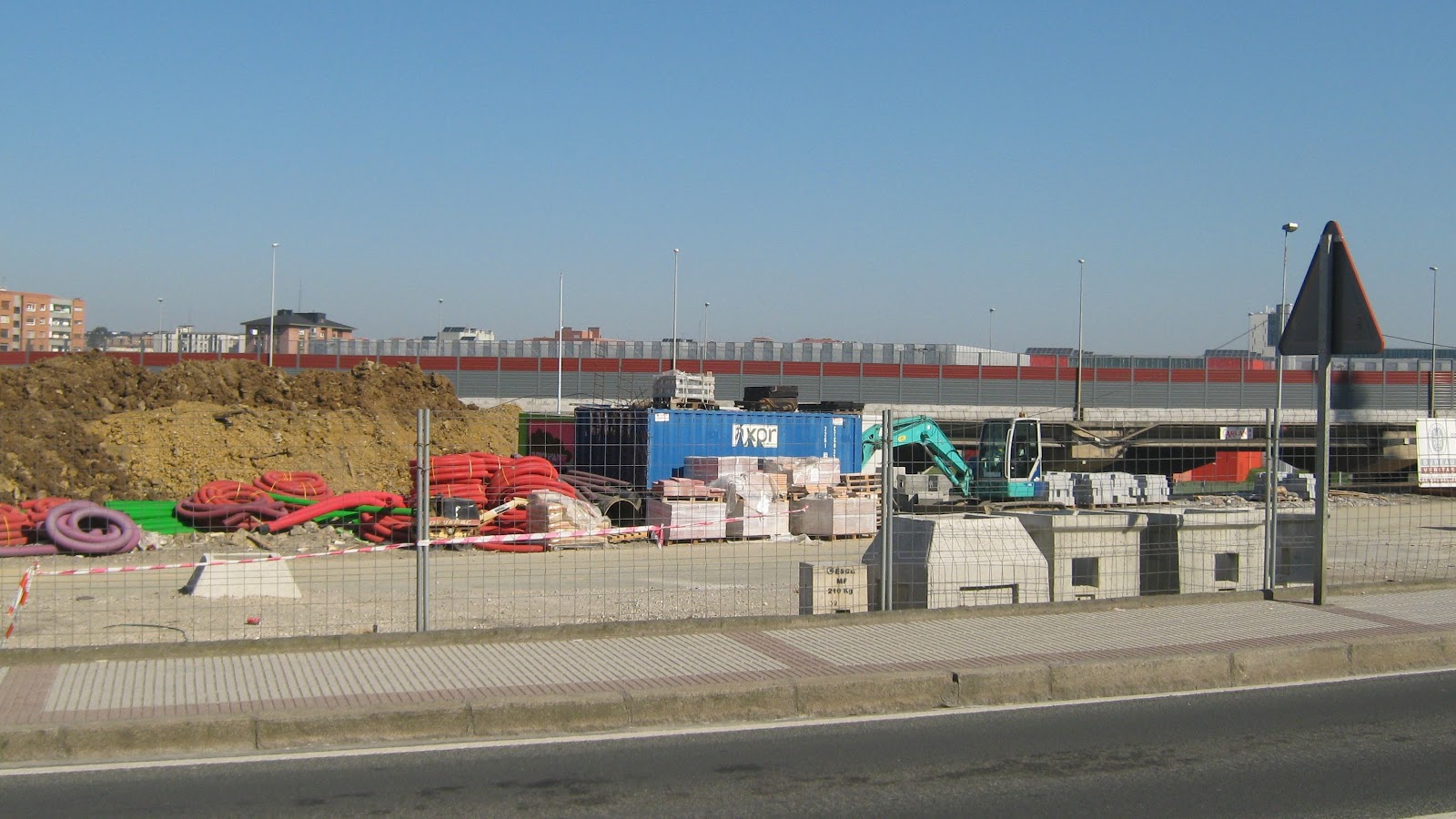 La construcción también se suma a la huelga general