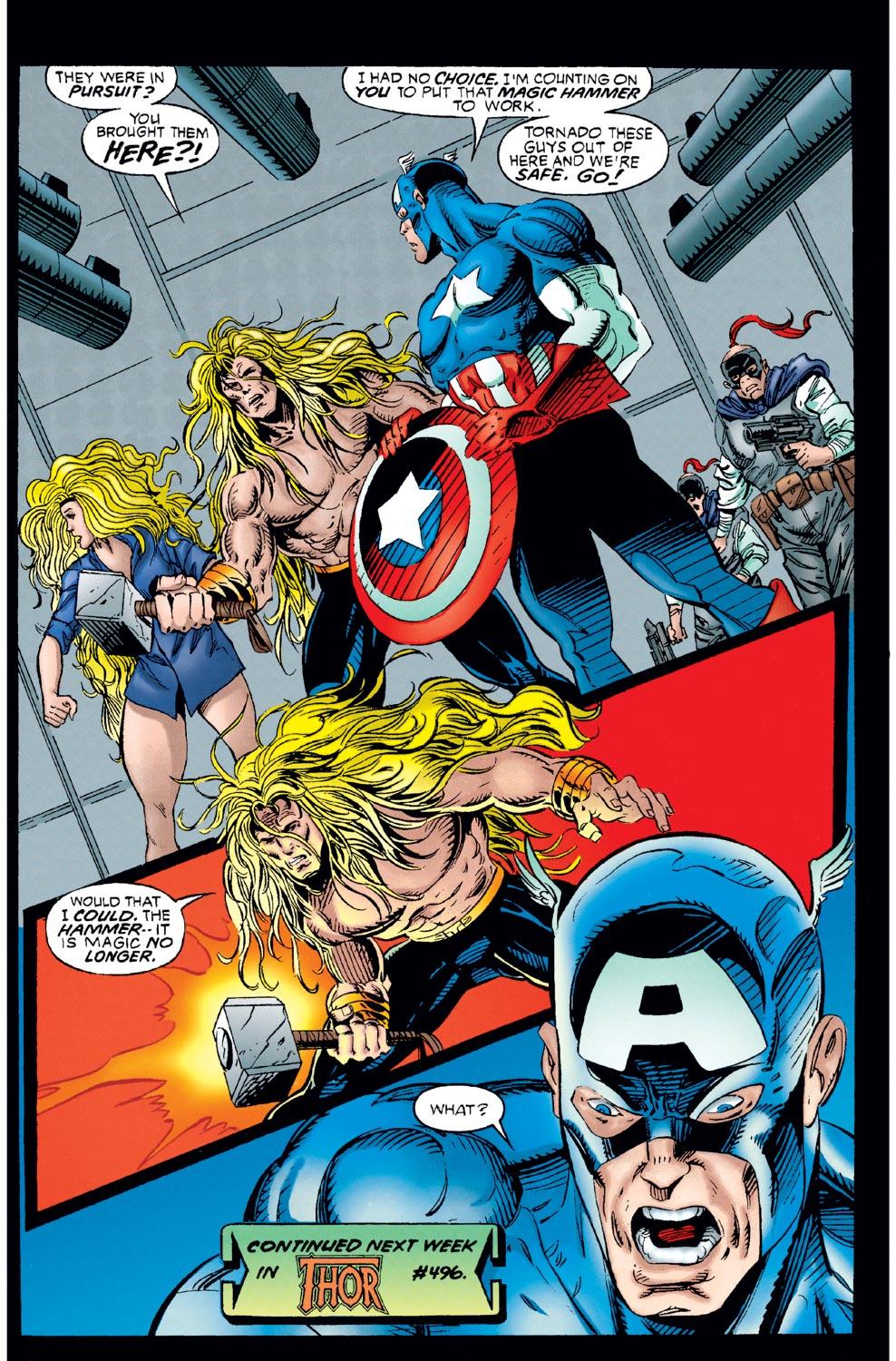 Captain America (1968) Issue #449 #403 - English 21