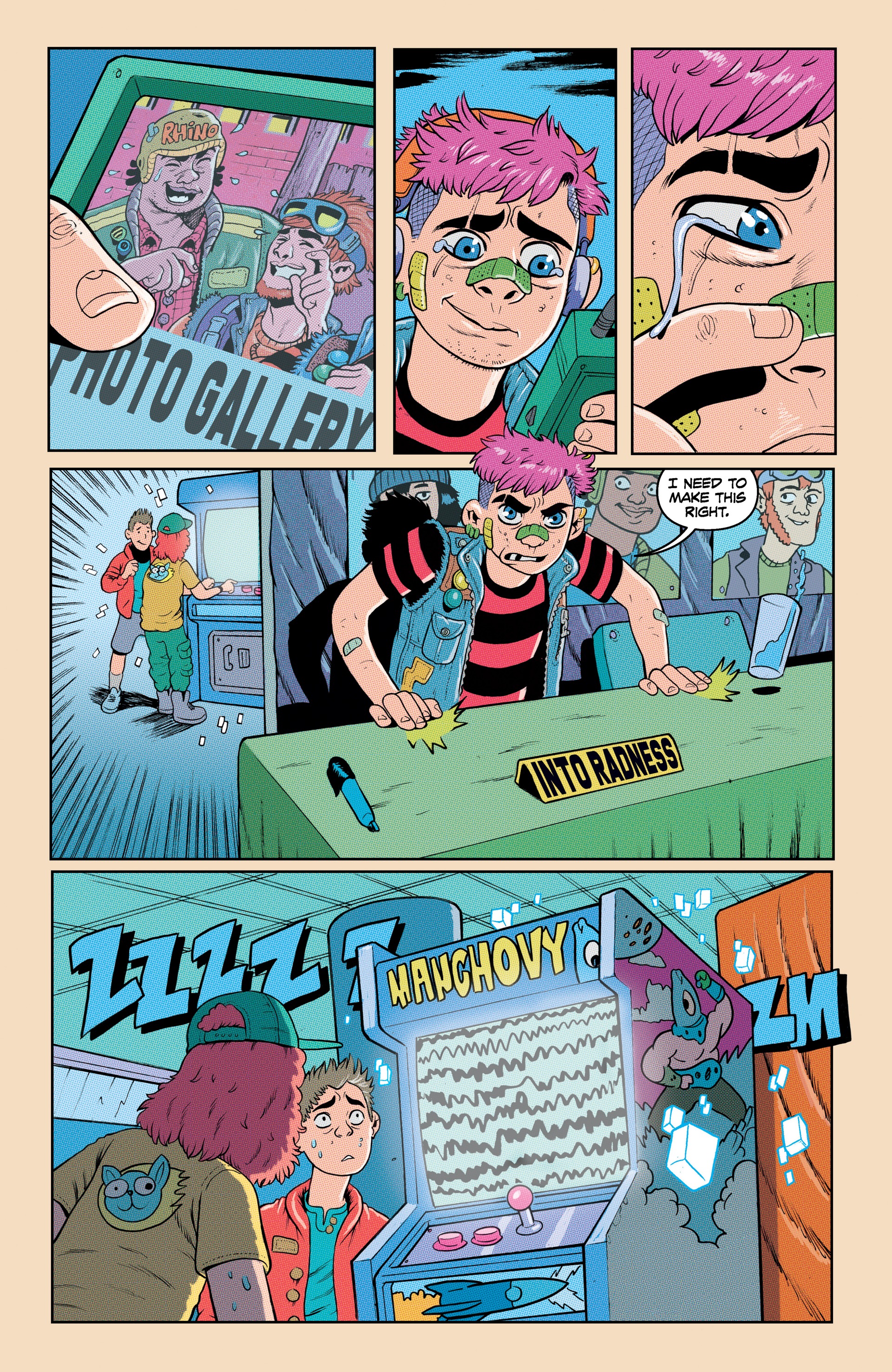 Read online Into Radness comic -  Issue # TPB - 81