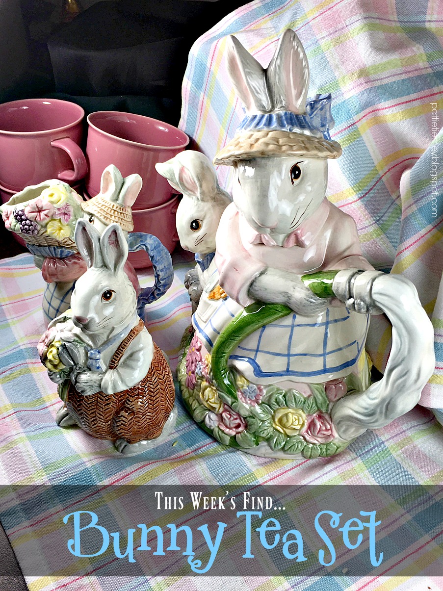OllaPodrida Bunny Tea Set This Week's Find!