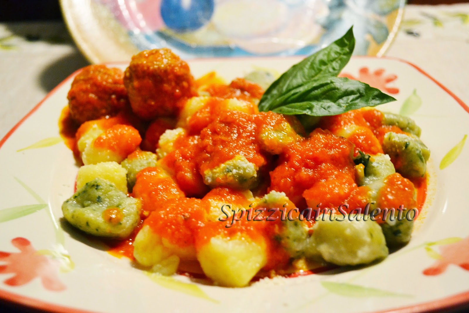 gnocchi di patate al tricolore per tifare italia ai mondiali di calcio 2014