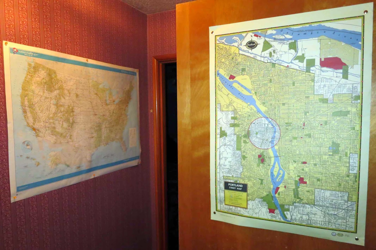 The ZehnKatzen Times: [map] A 1955 Portland Map Reproduction You Can ...