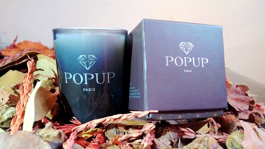 Vela perfumada Popup con sorpresa en el interior de Paris box