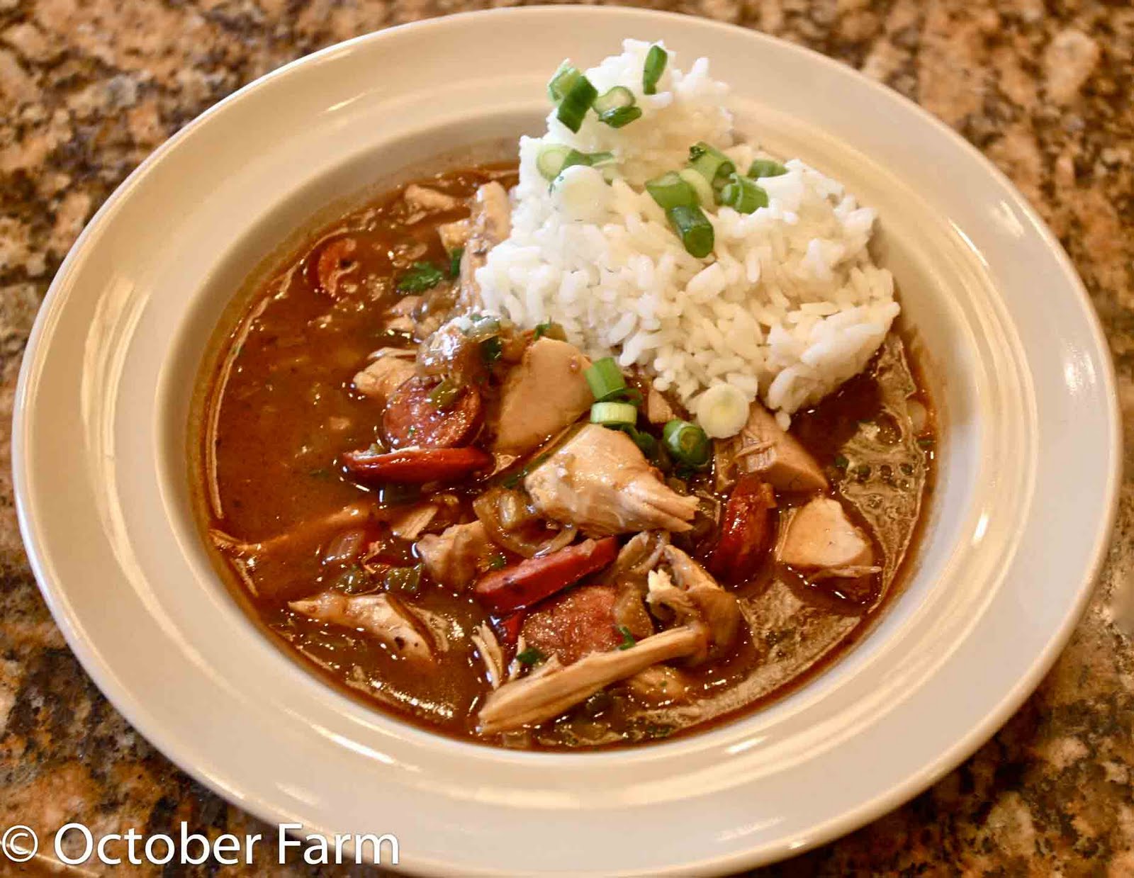 Turkey Bone Gumbo