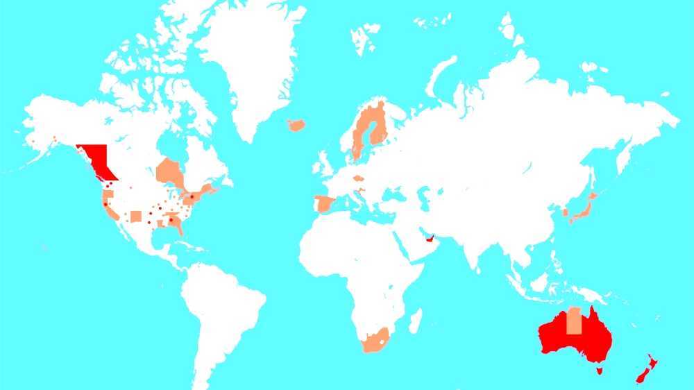 Bicycle helmet laws by country