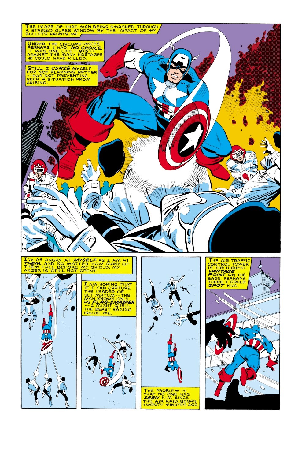 Captain America (1968) Issue #322 #250 - English 6