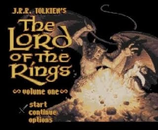 The Lord Of The Rings Volume 1 - Título