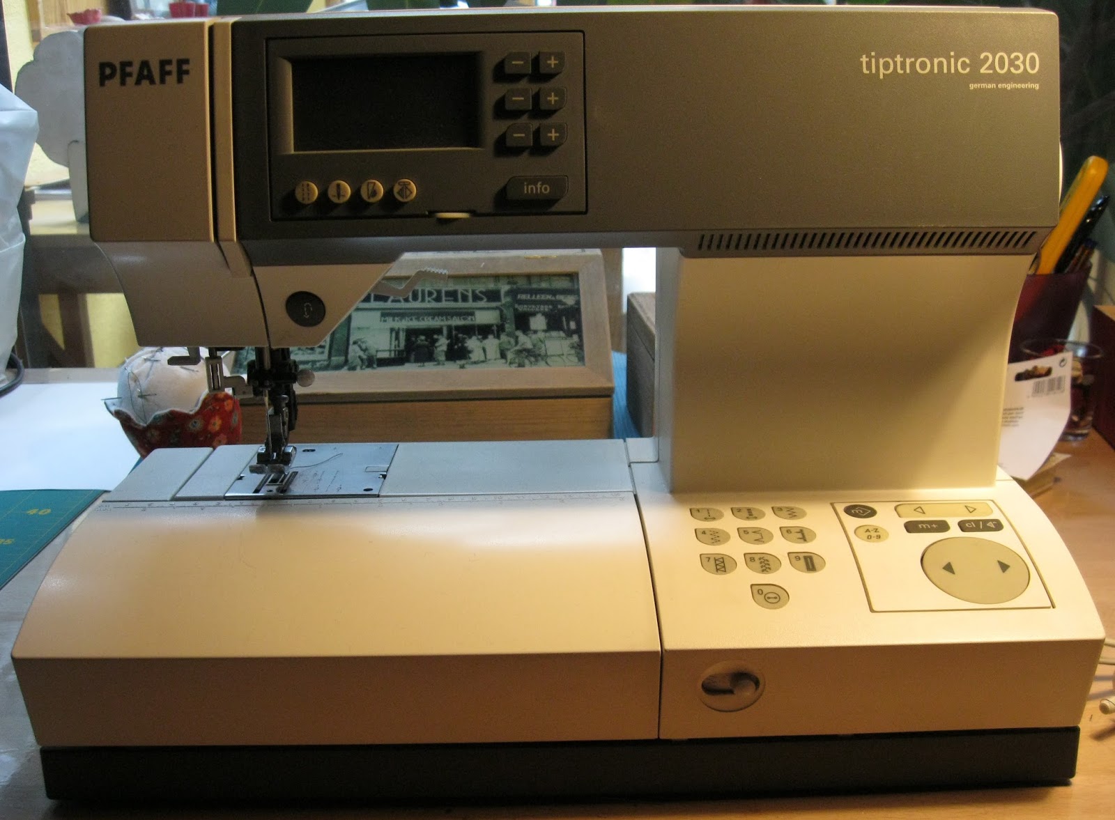 Wellness an der Nähmaschine Erfahrungsbericht Nähmaschine Pfaff