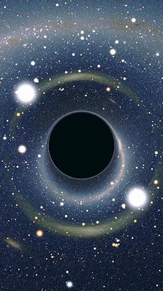 Black Hole  Galaxy Note HD Wallpaper