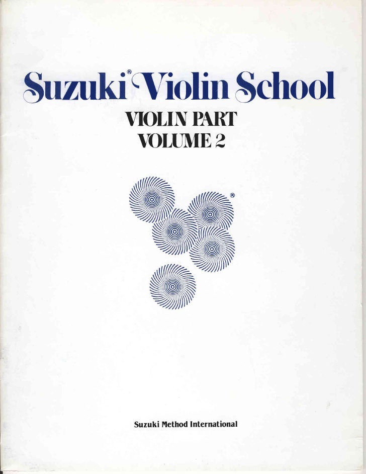 Clube do Violino Método Suzuki volume 2 Completo Para Violino