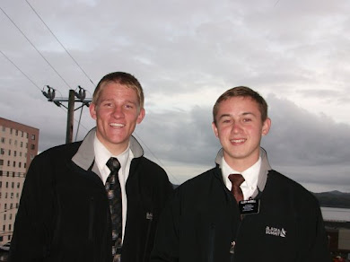 Elder Dean and Elder Waddell Ketchikan