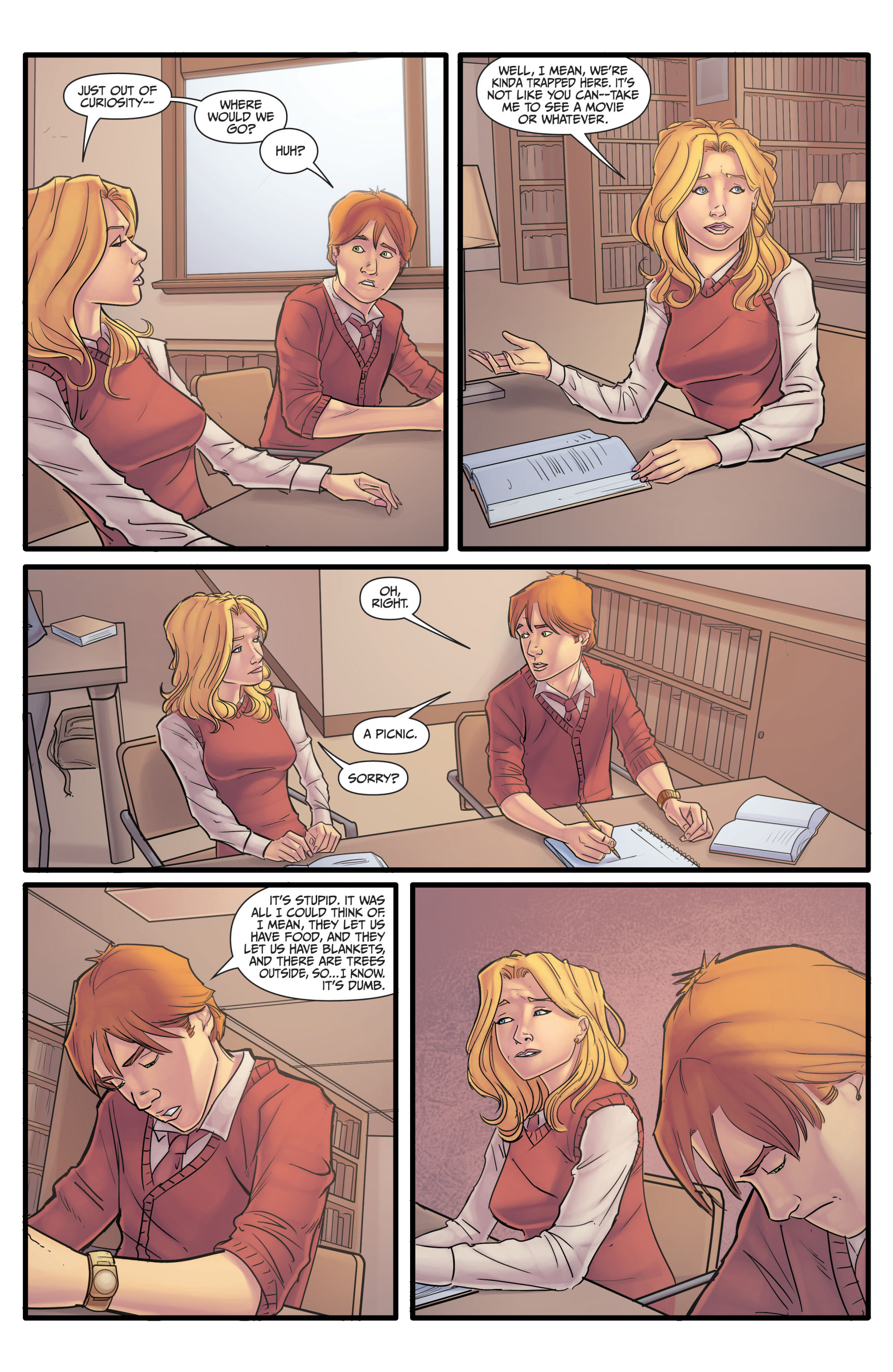 Read online Morning Glories comic -  Issue # _TPB 2 - 41