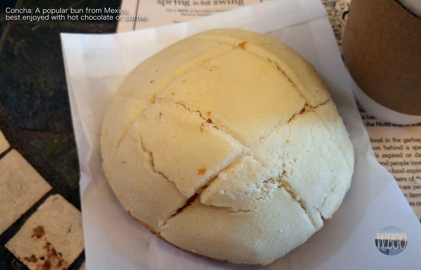 My Concha...sweet, sweet Concha! When Emily Goes Out!