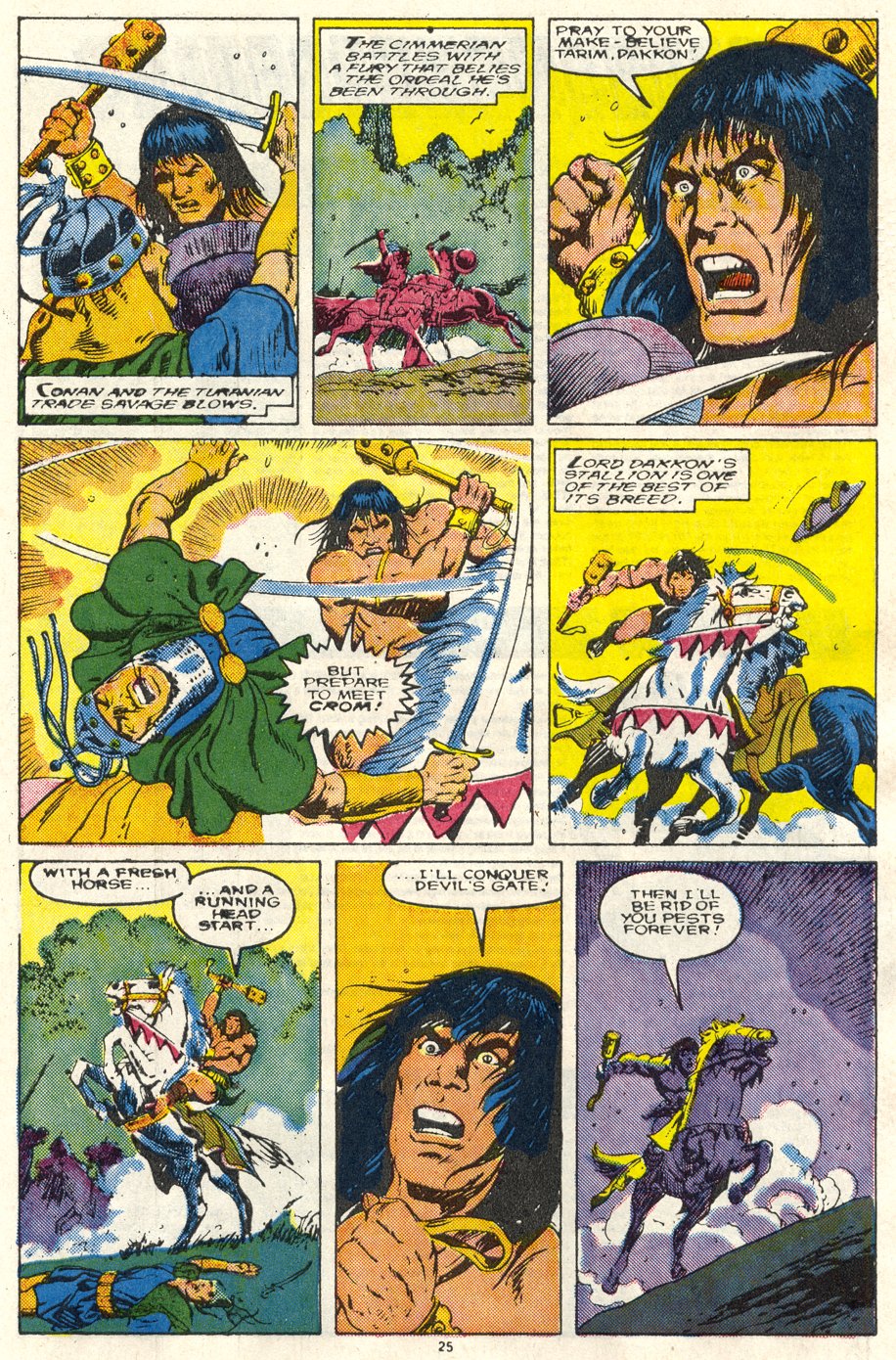 Read online Conan the Barbarian (1970) comic -  Issue #219 - 20