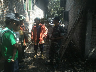 KEBAKARAN RUMAH DIAKIBATKAN DARI PUNTUNG ROKOK YANG DIBUANG SEMBARANGAN