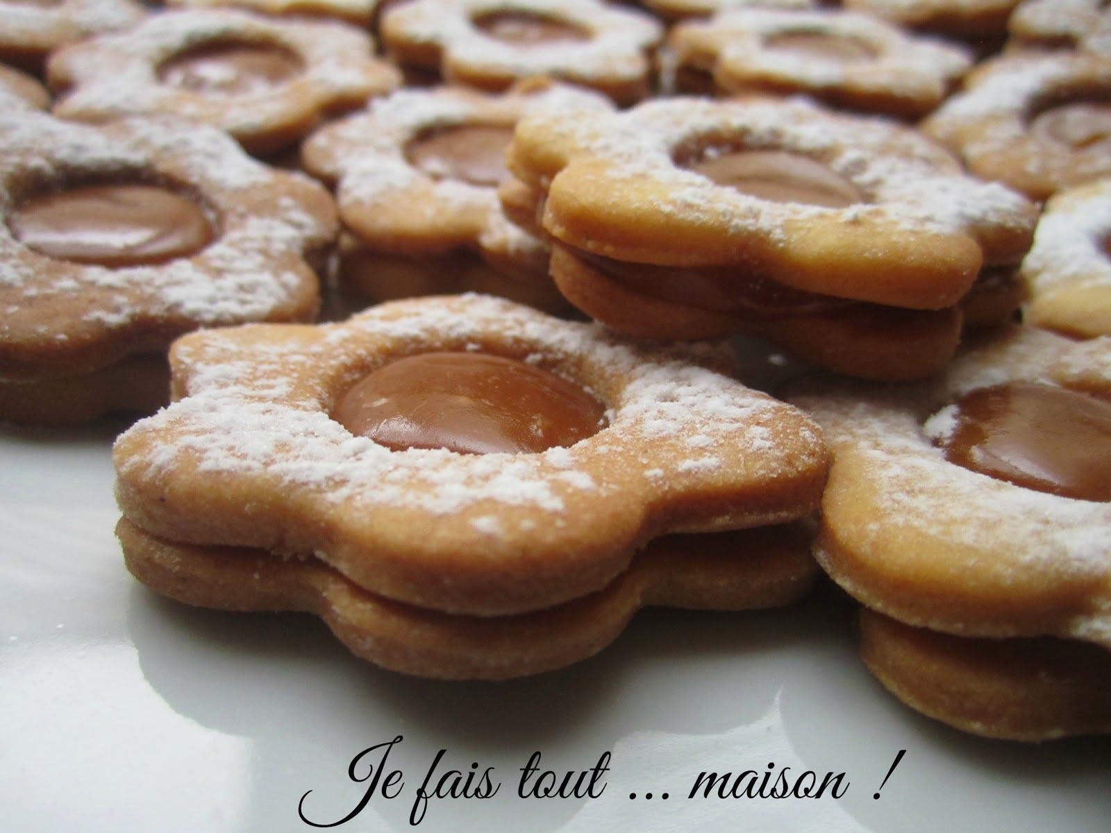 Sablés au caramel au beurre salé