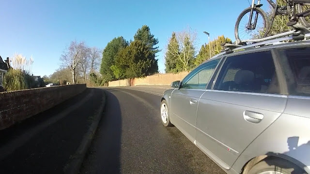 Perhaps the most disappointing near miss. A fellow cyclist.