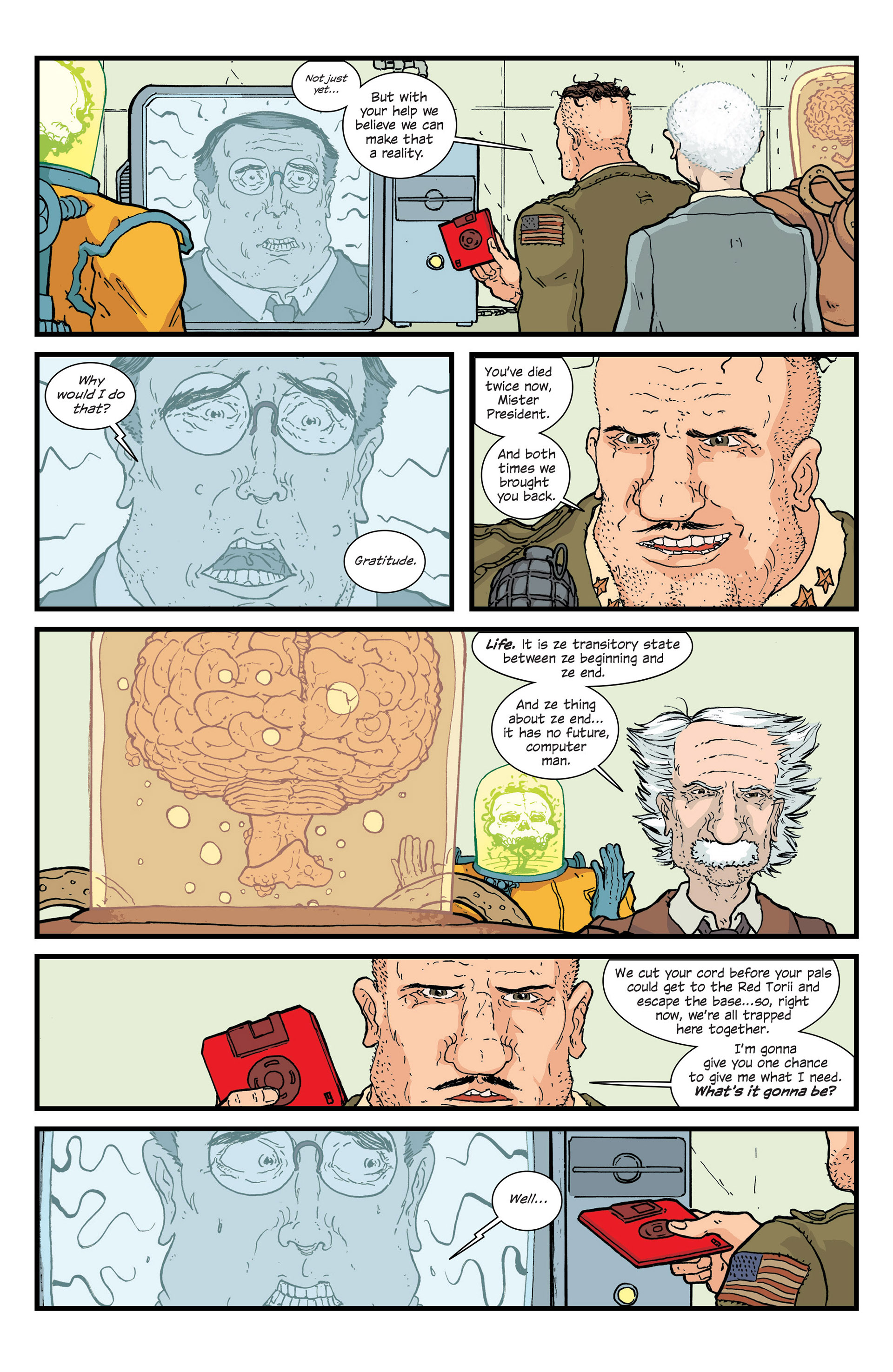 Read online The Manhattan Projects comic -  Issue #9 - 5