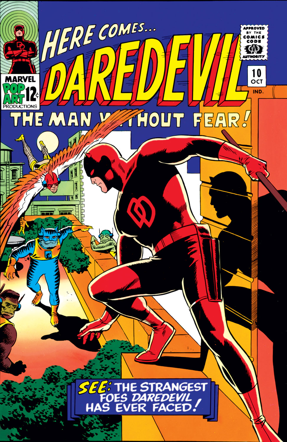 Read online Daredevil (1964) comic -  Issue #10 - 1