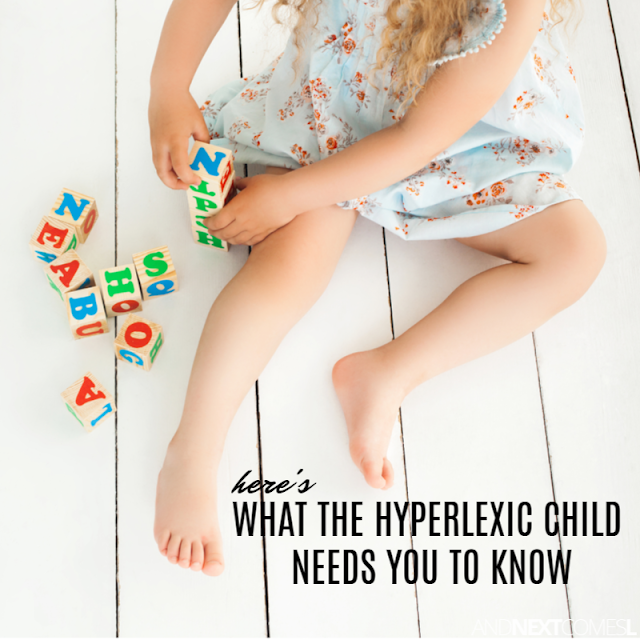 The needs of the hyperlexic child