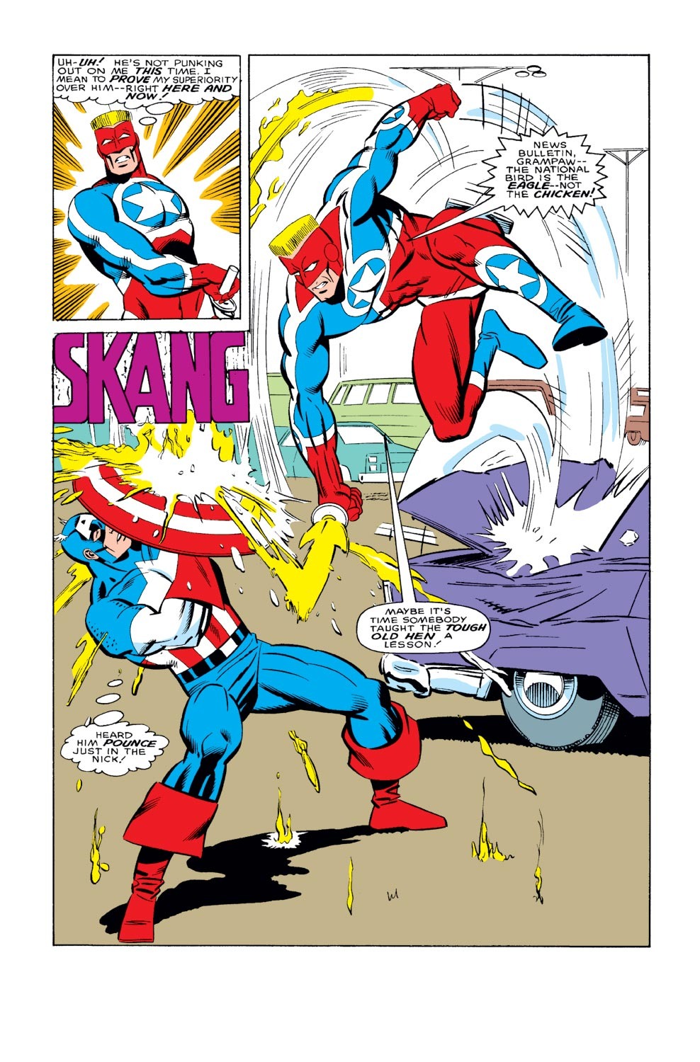 Read online Captain America (1968) comic -  Issue #327 - 16