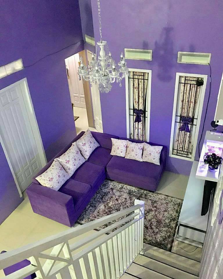 Warna Cat Rumah Ungu | Desain Rumah Minimalis 2019