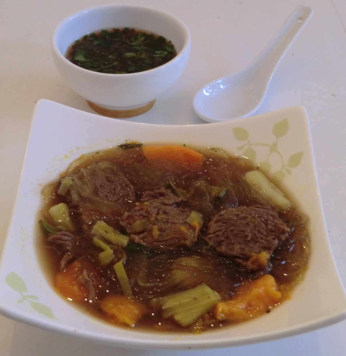 Soupe au boeuf asiatique... Ma petite cuisine gourmande sans gluten