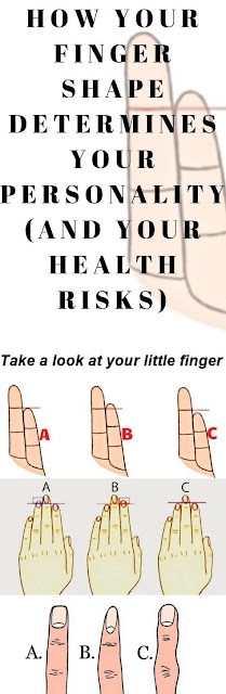 HOW YOUR FINGER SHAPE DETERMINES YOUR PERSONALITY (AND YOUR HEALTH RISKS)