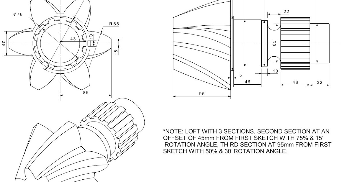 Helical gear design in CATIA