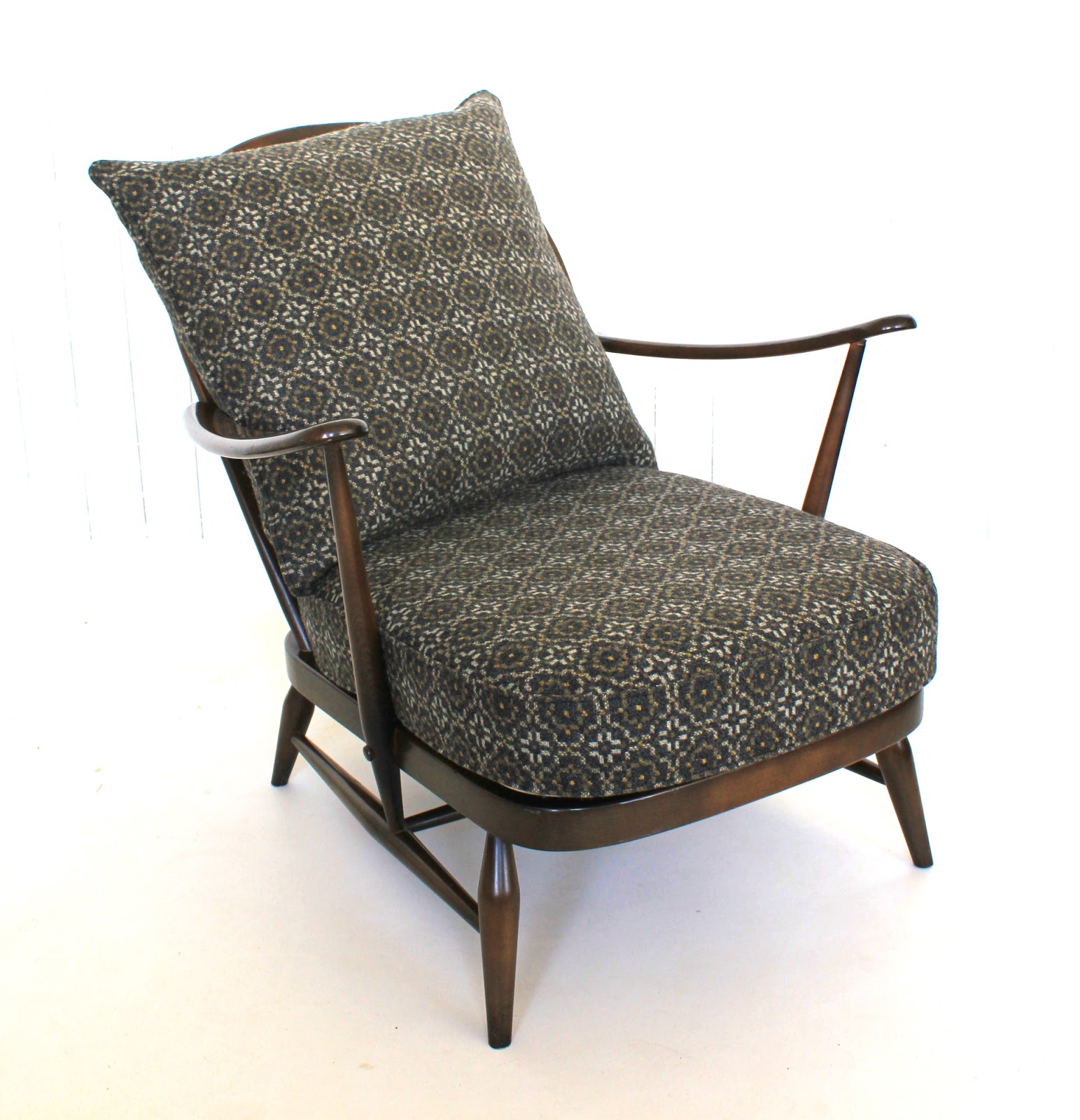 Once Again We Replaced The Back Cushion With A Bespoke Heavy Stuffed Feather Cushion To Better Display The Spindles Surely What This Chair Is All About Is Once Again We Replaced The Back Cushion With A Bespoke Heavy Stuffed Feather Cushion To Better Display The Spindles Surely What This Chair Is All About Is